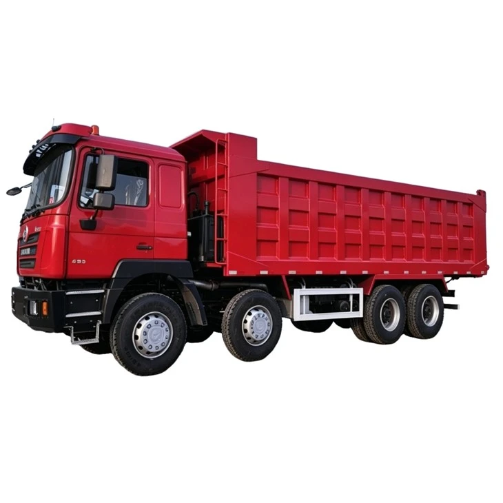 SHACMAN Delong F3000 Red 8×4 Dump Truck high quality