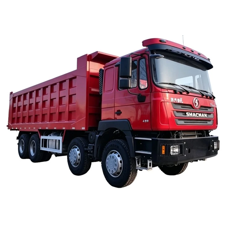 SHACMAN Delong F3000 Red 8×4 Dump Truck suppliers