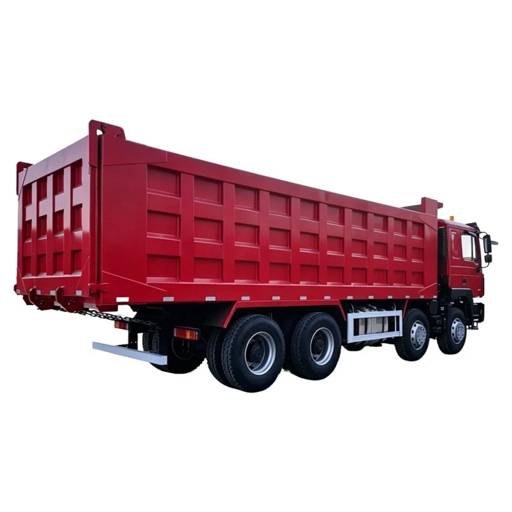 SHACMAN Delong F3000 Red 8×4 Dump Truck factory
