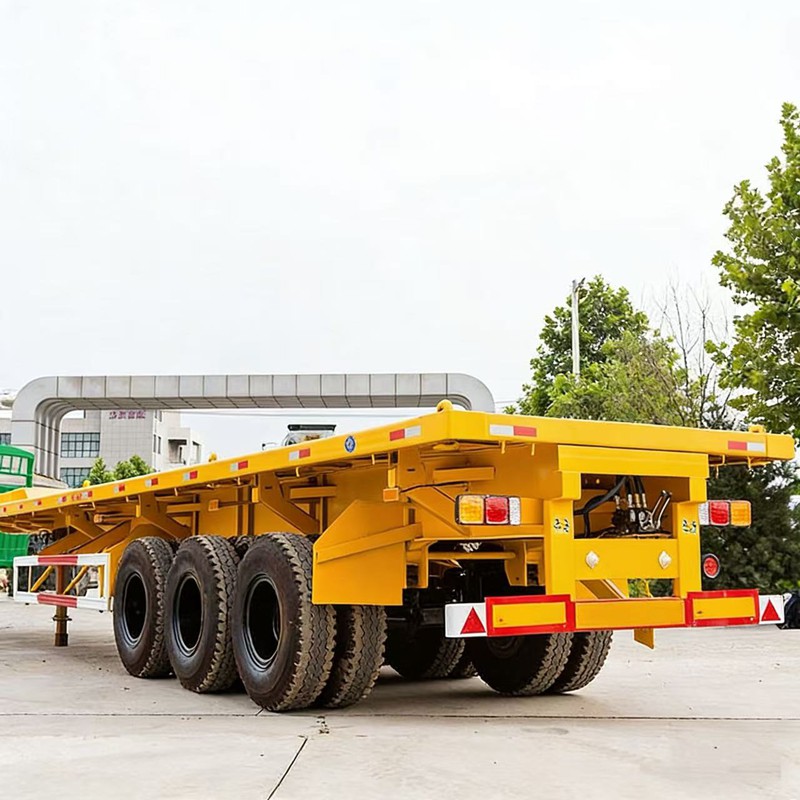 3-Axle Low-bed Semi-trailer