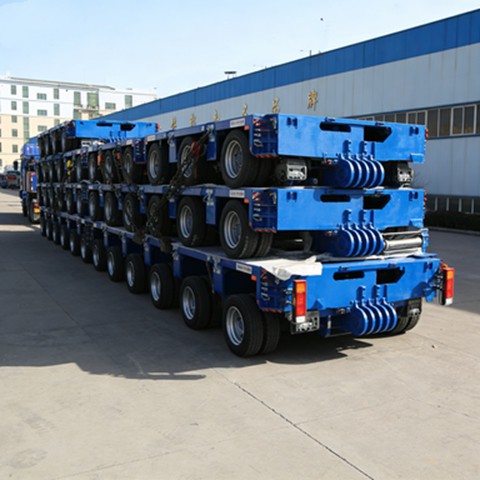 Fixed Low-bed Semi-trailer