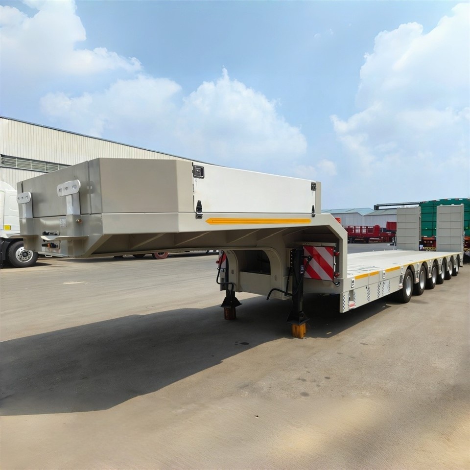 Integrated Low-bed Semi-trailer high quality