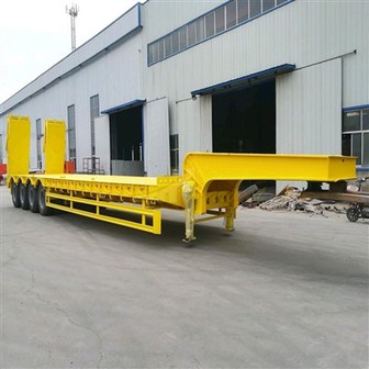 Concave-beam Low-bed Semi-trailer