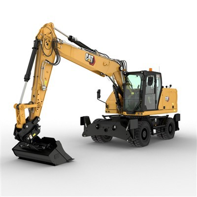 Large Wheeled Excavator