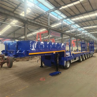 Multi-axle Low-bed Semi-trailer