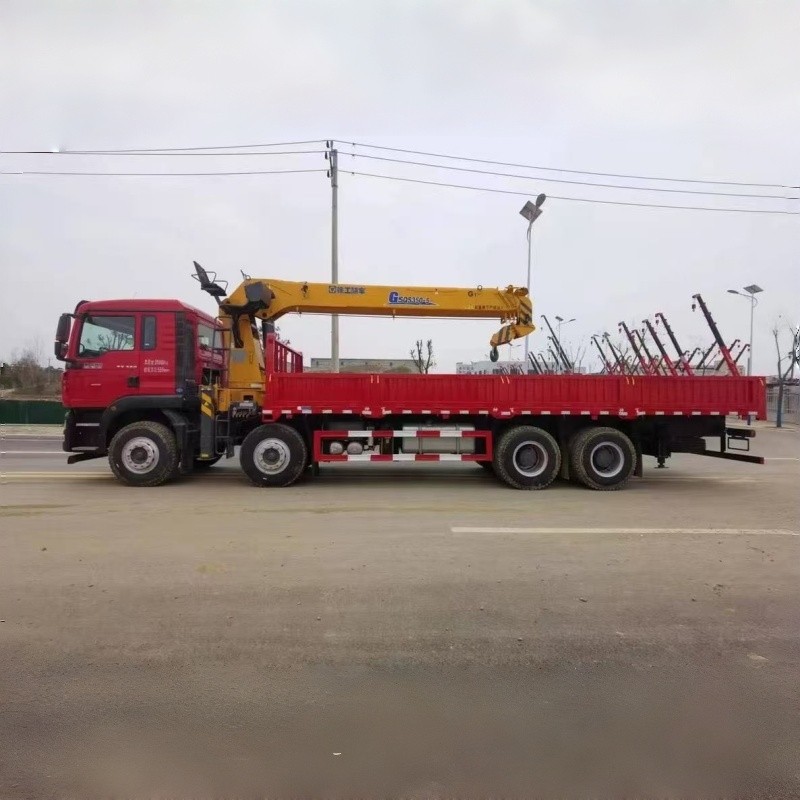 Straight-Boom Truck-Mounted Crane factory